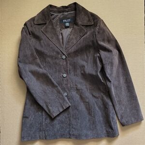 New York & Company Women's Dark Brown Blazer